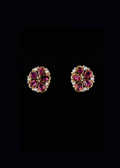 Tourmaline Bouquet Earrings